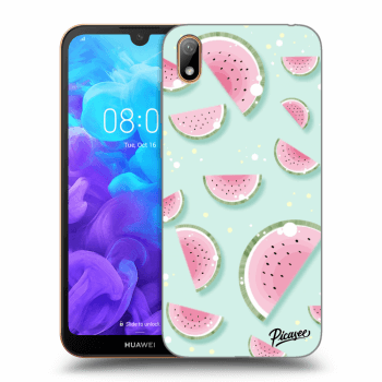 Picasee silikonový průhledný obal pro Huawei Y5 2019 - Watermelon 2