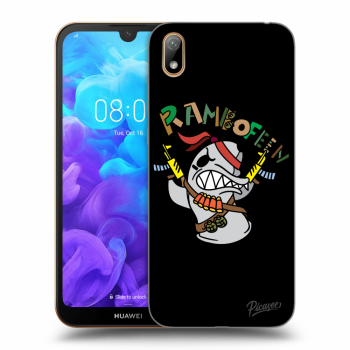 Picasee silikonový černý obal pro Huawei Y5 2019 - Rambofen