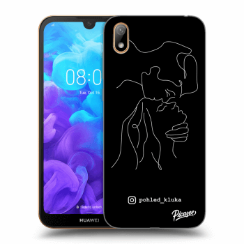Picasee silikonový černý obal pro Huawei Y5 2019 - Forehead kiss White