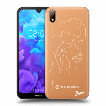Picasee silikonový průhledný obal pro Huawei Y5 2019 - Forehead kiss White