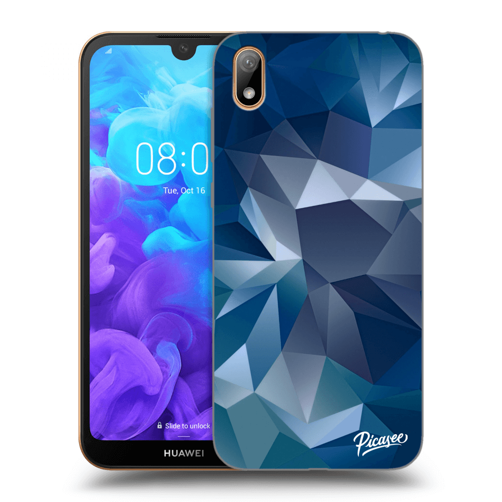 Picasee silikonový černý obal pro Huawei Y5 2019 - Wallpaper