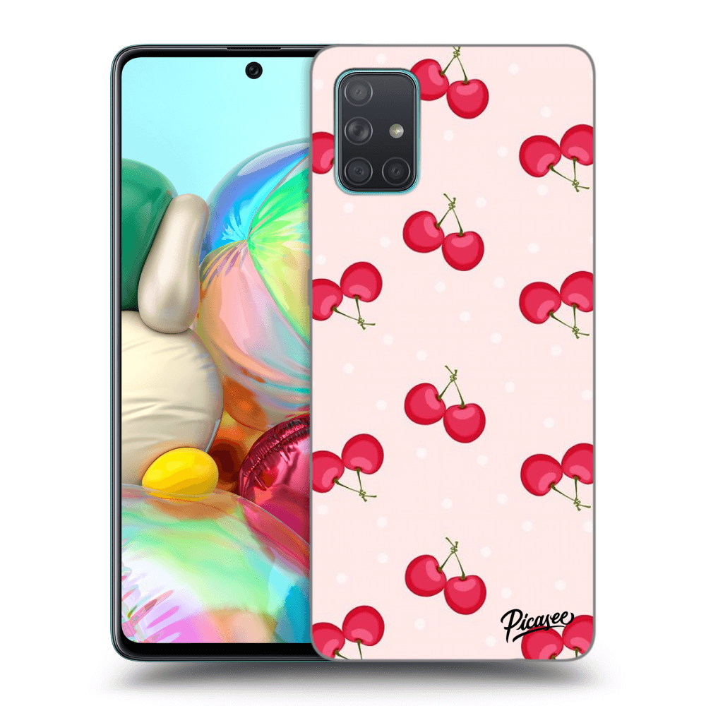 Picasee ULTIMATE CASE pro Samsung Galaxy A71 A715F - Cherries