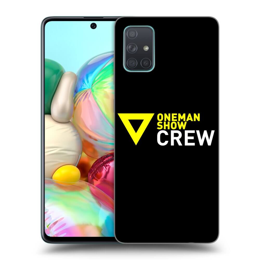 Picasee ULTIMATE CASE pro Samsung Galaxy A71 A715F - ONEMANSHOW CREW