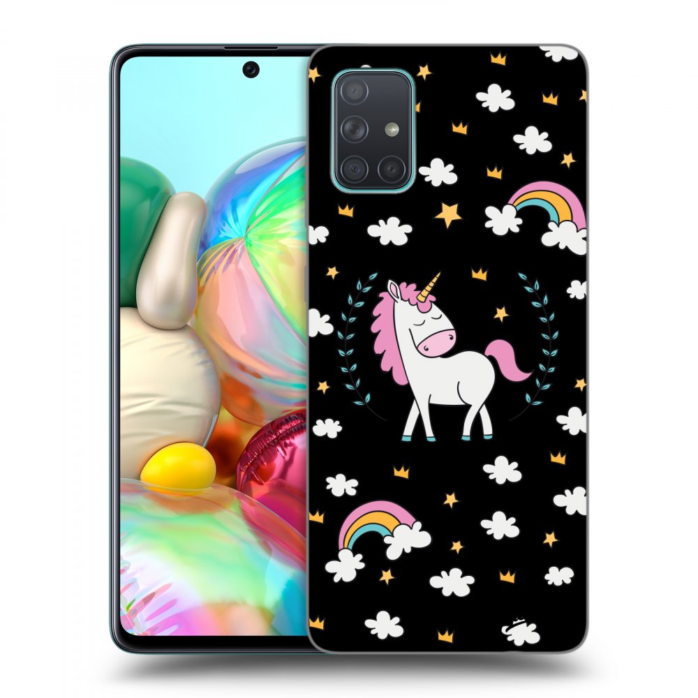 Picasee ULTIMATE CASE pro Samsung Galaxy A71 A715F - Unicorn star heaven
