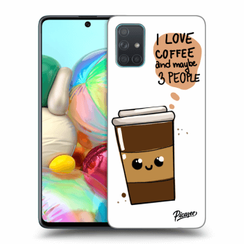 Obal pro Samsung Galaxy A71 A715F - Cute coffee