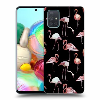 Picasee ULTIMATE CASE pro Samsung Galaxy A71 A715F - Flamingos