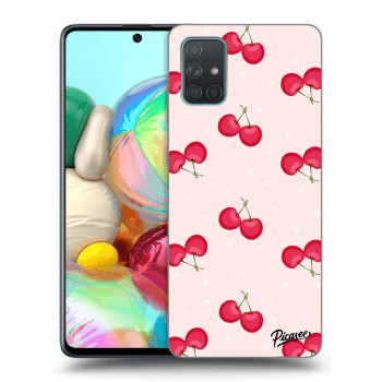 Picasee ULTIMATE CASE pro Samsung Galaxy A71 A715F - Cherries