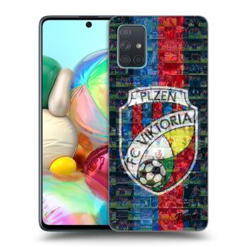 Picasee silikonový průhledný obal pro Samsung Galaxy A71 A715F - FC Viktoria Plzeň A