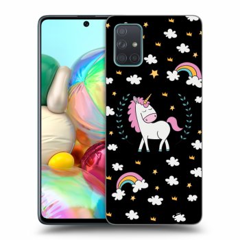 Obal pro Samsung Galaxy A71 A715F - Unicorn star heaven