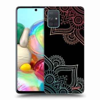 Obal pro Samsung Galaxy A71 A715F - Flowers pattern