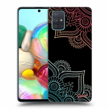 Picasee ULTIMATE CASE pro Samsung Galaxy A71 A715F - Flowers pattern