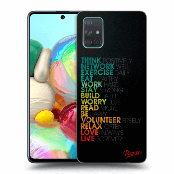 Obal pro Samsung Galaxy A71 A715F - Motto života