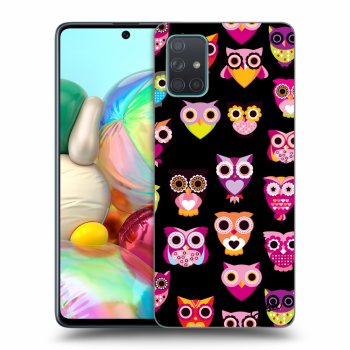 Picasee ULTIMATE CASE pro Samsung Galaxy A71 A715F - Owls