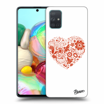 Obal pro Samsung Galaxy A71 A715F - Big heart