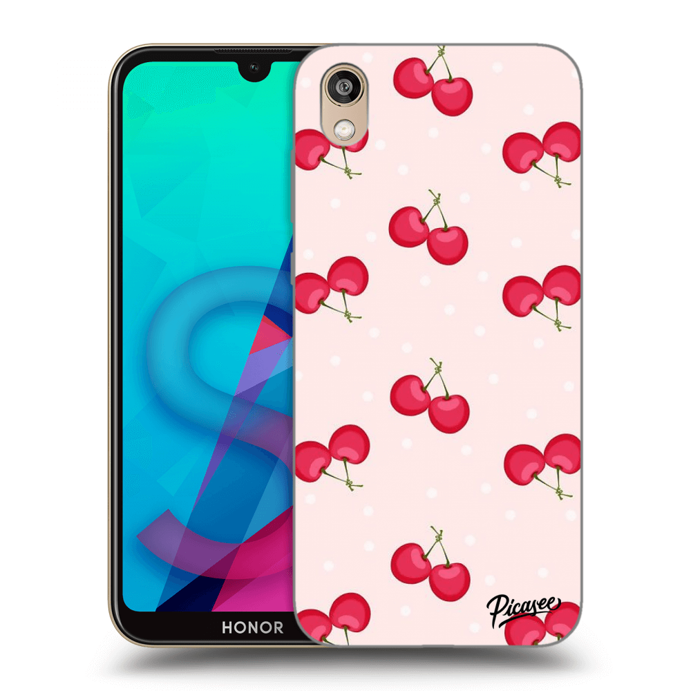 Picasee silikonový průhledný obal pro Honor 8S - Cherries