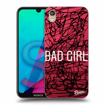 Picasee silikonový černý obal pro Honor 8S - Bad girl