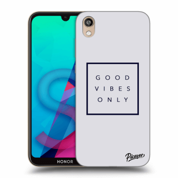 Picasee silikonový průhledný obal pro Honor 8S - Good vibes only