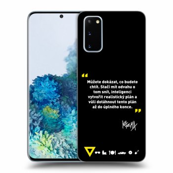 Obal pro Samsung Galaxy S20 G980F - Kazma - MŮŽETE DOKÁZAT, CO BUDETE CHTÍT