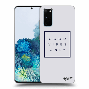 Picasee ULTIMATE CASE pro Samsung Galaxy S20 G980F - Good vibes only