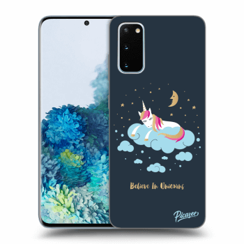 Picasee ULTIMATE CASE pro Samsung Galaxy S20 G980F - Believe In Unicorns