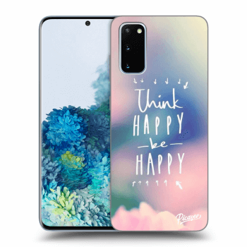 Obal pro Samsung Galaxy S20 G980F - Think happy be happy