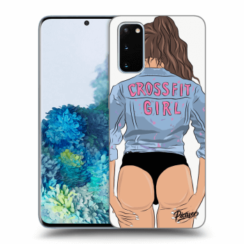 Obal pro Samsung Galaxy S20 G980F - Crossfit girl - nickynellow