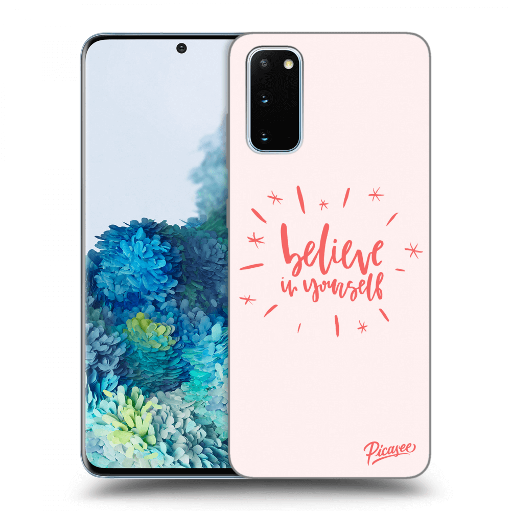 Picasee ULTIMATE CASE pro Samsung Galaxy S20 G980F - Believe in yourself