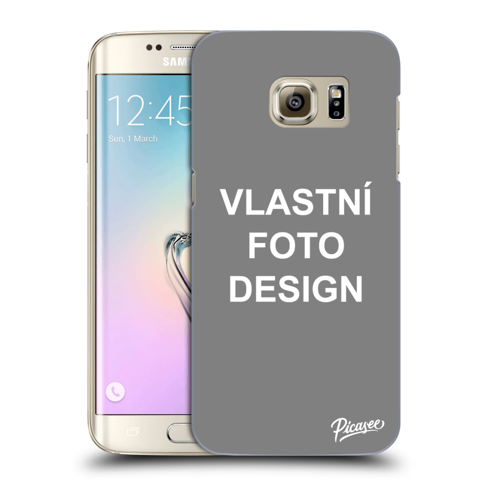 Picasee silikonový průhledný obal pro Samsung Galaxy S7 Edge G935F - Vlastní fotka/motiv