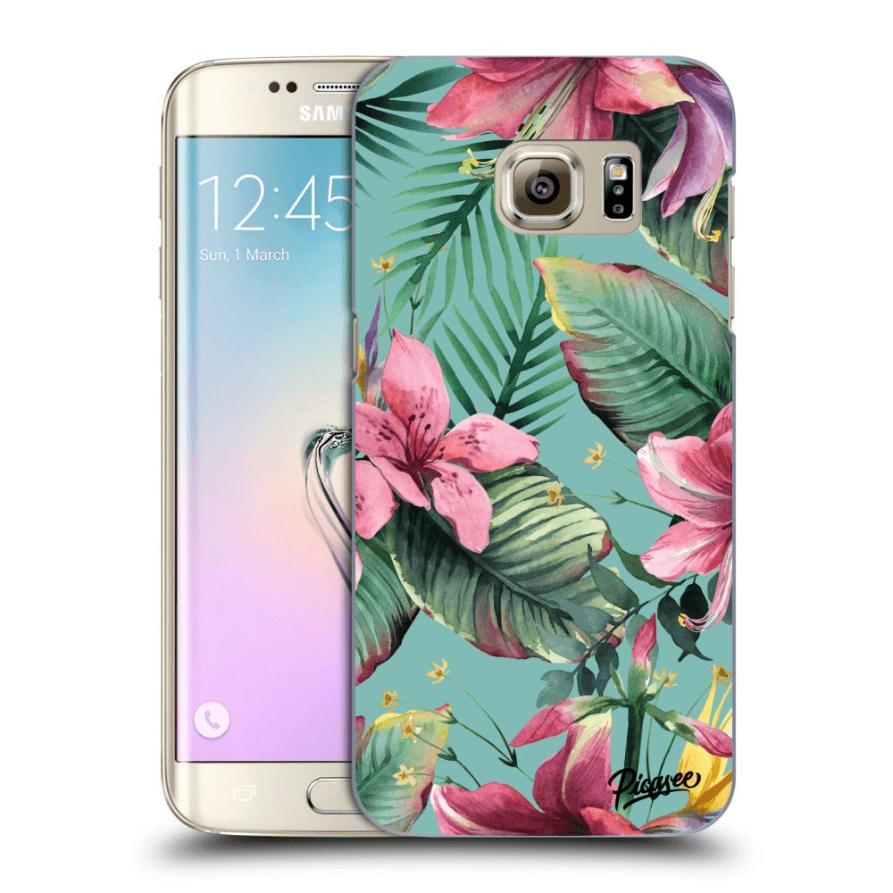 Picasee silikonový průhledný obal pro Samsung Galaxy S7 Edge G935F - Hawaii