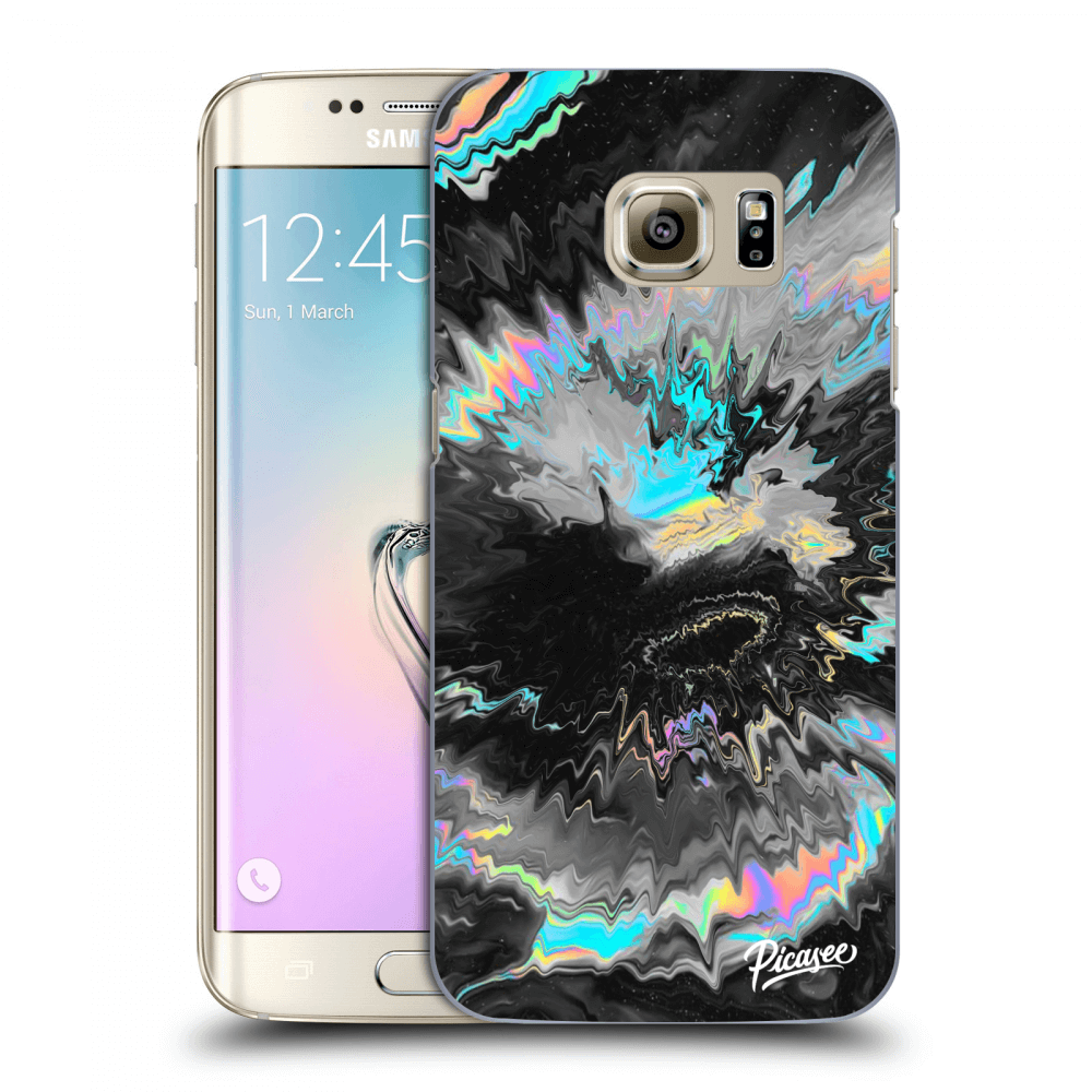 Picasee silikonový průhledný obal pro Samsung Galaxy S7 Edge G935F - Magnetic