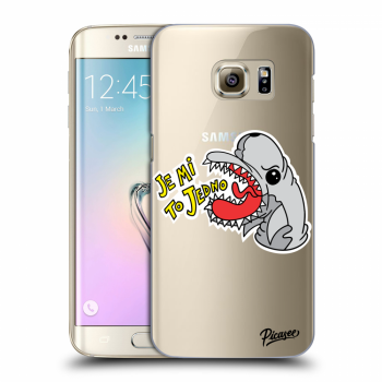 Picasee silikonový průhledný obal pro Samsung Galaxy S7 Edge G935F - Je mi to jedno