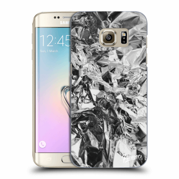 Picasee silikonový průhledný obal pro Samsung Galaxy S7 Edge G935F - Chrome