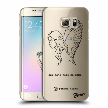 Picasee silikonový průhledný obal pro Samsung Galaxy S7 Edge G935F - Heaven