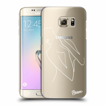 Obal pro Samsung Galaxy S7 Edge G935F - Sensual girl White