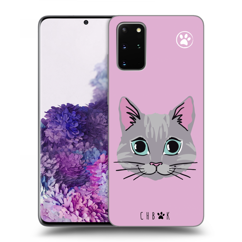 Picasee silikonový černý obal pro Samsung Galaxy S20+ G985F - Chybí mi kočky - Růžová