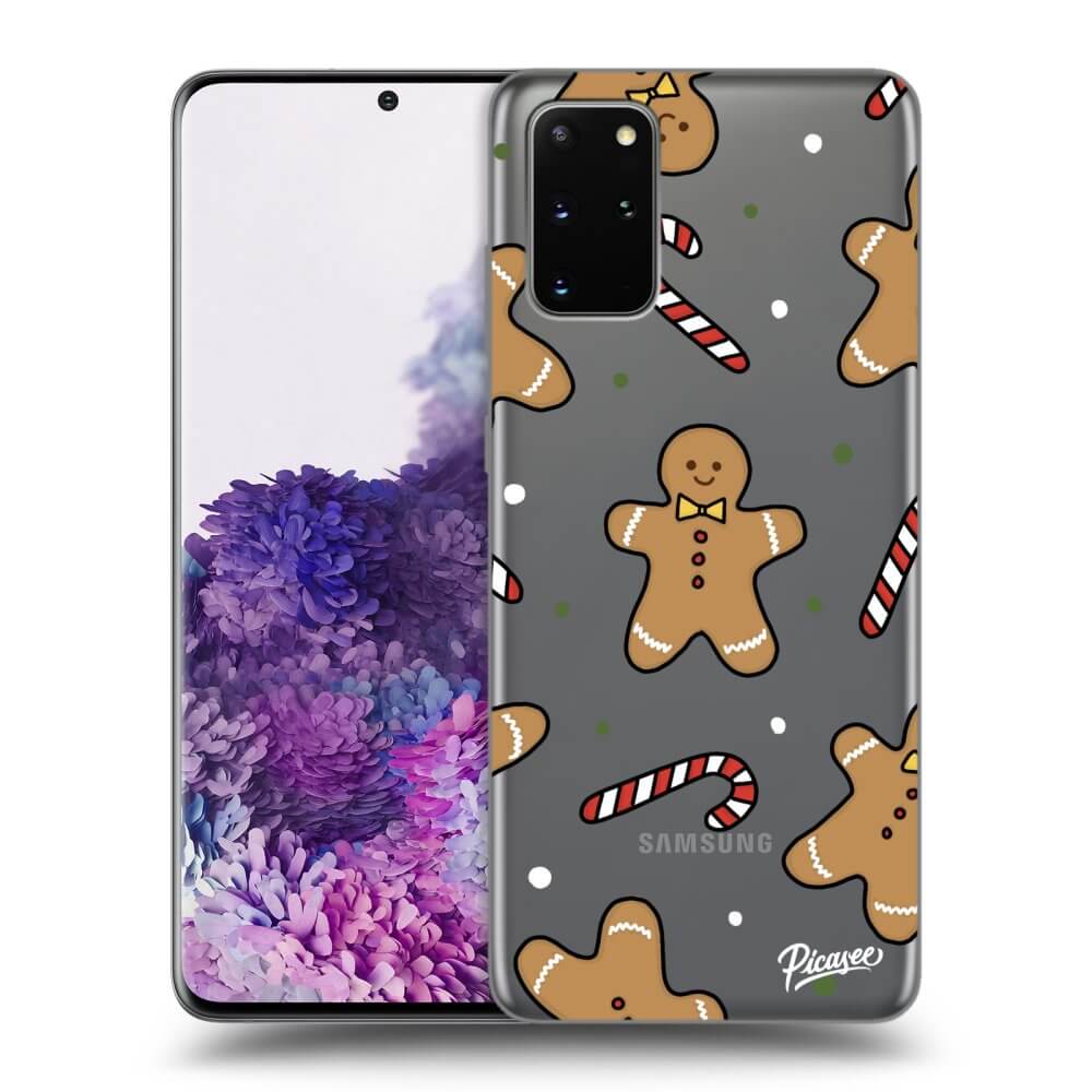 Silikonový Průhledný Obal Pro Samsung Galaxy S20+ G985F - Gingerbread
