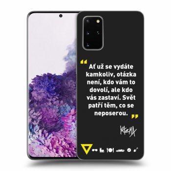 Obal pro Samsung Galaxy S20+ G985F - Kazma - SVĚT PATŘÍ TĚM, CO SE NEPOSEROU
