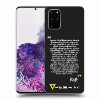 Obal pro Samsung Galaxy S20+ G985F - Kazma - BUĎTE TROCHU YESMANI