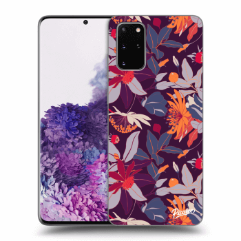 Obal pro Samsung Galaxy S20+ G985F - Purple Leaf