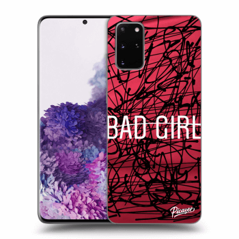 Picasee silikonový černý obal pro Samsung Galaxy S20+ G985F - Bad girl