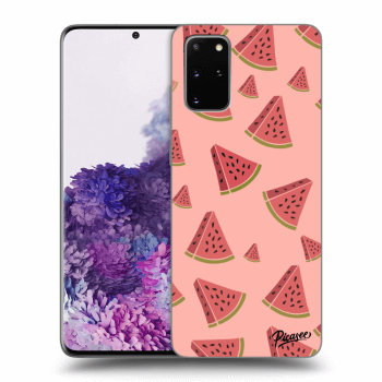 Picasee silikonový černý obal pro Samsung Galaxy S20+ G985F - Watermelon