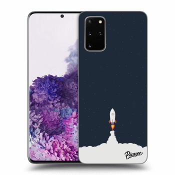 Picasee silikonový černý obal pro Samsung Galaxy S20+ G985F - Astronaut 2