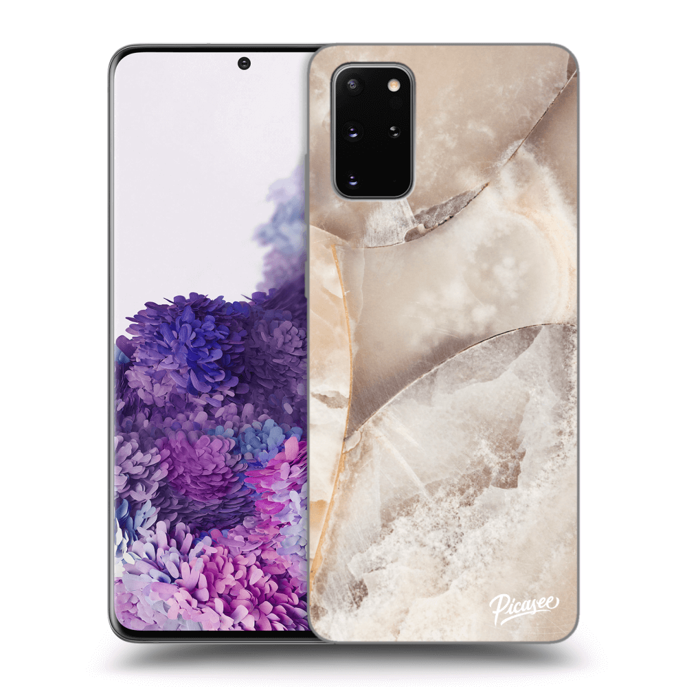 Picasee ULTIMATE CASE pro Samsung Galaxy S20+ G985F - Cream marble