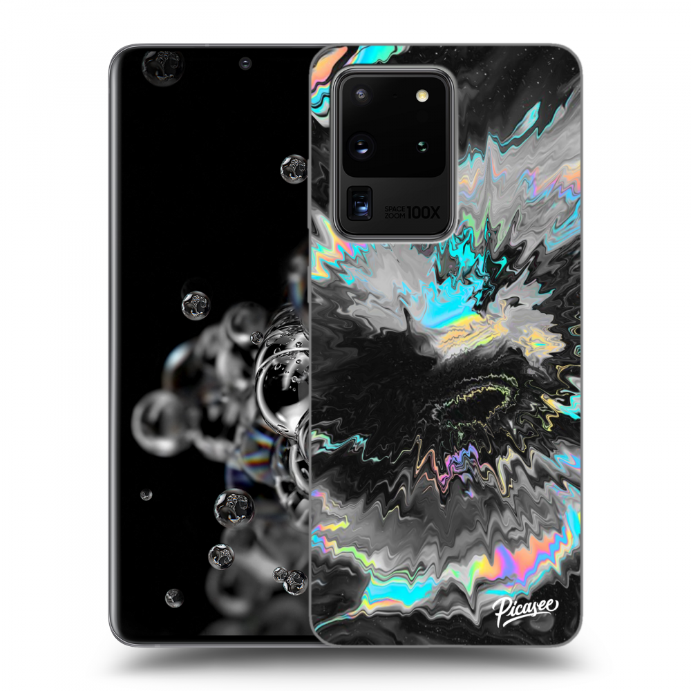 Picasee silikonový černý obal pro Samsung Galaxy S20 Ultra 5G G988F - Magnetic