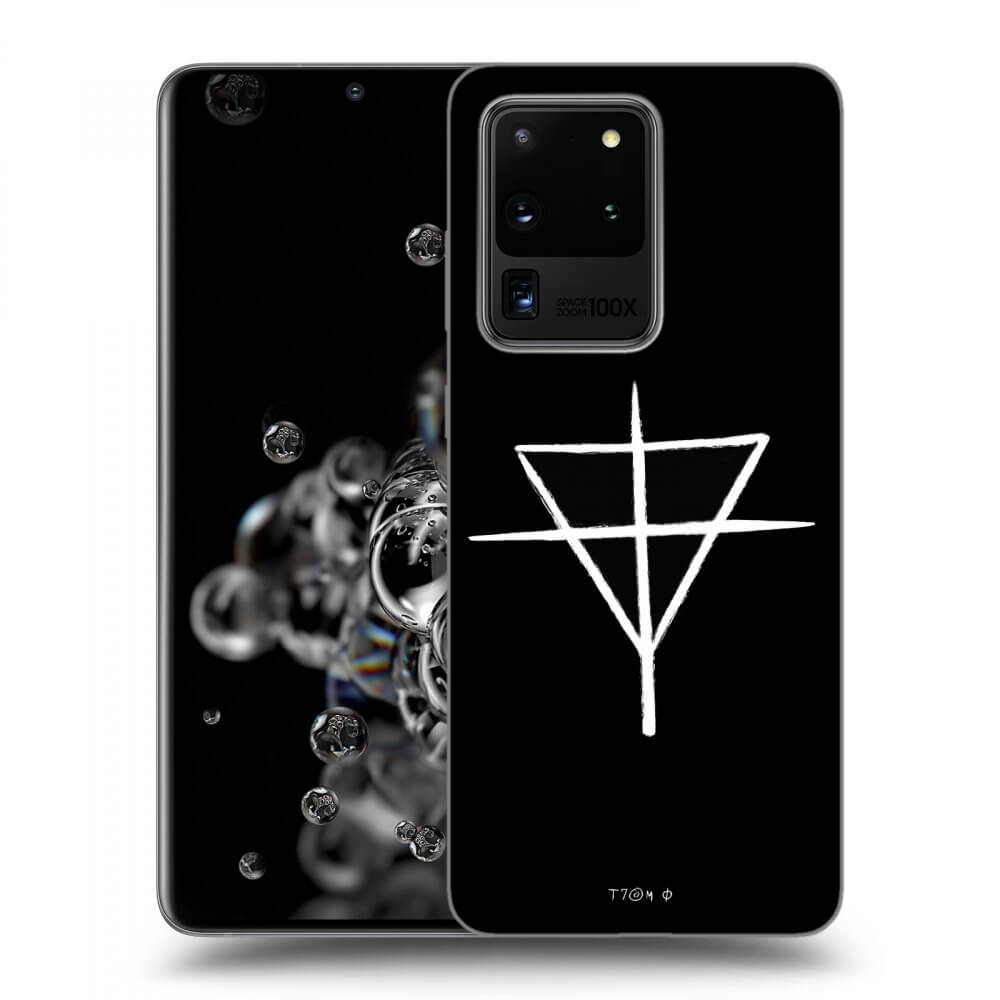 Picasee silikonový černý obal pro Samsung Galaxy S20 Ultra 5G G988F - ONEMANSHOW THE GAME