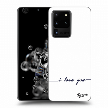 Obal pro Samsung Galaxy S20 Ultra 5G G988F - I love you
