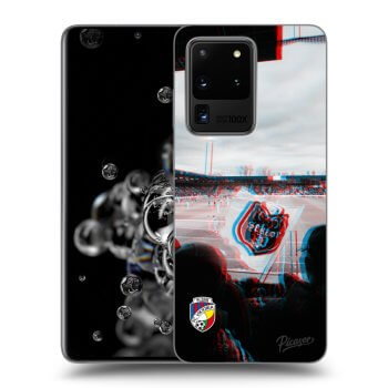 Picasee silikonový průhledný obal pro Samsung Galaxy S20 Ultra 5G G988F - FC Viktoria Plzeň B