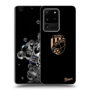 Picasee silikonový černý obal pro Samsung Galaxy S20 Ultra 5G G988F - FC Viktoria Plzeň I