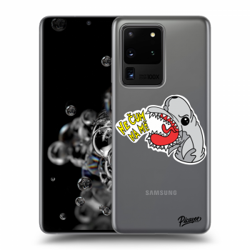 Picasee silikonový průhledný obal pro Samsung Galaxy S20 Ultra 5G G988F - Nečum na mě 2