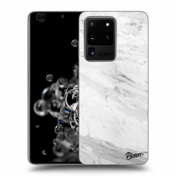 Obal pro Samsung Galaxy S20 Ultra 5G G988F - White marble